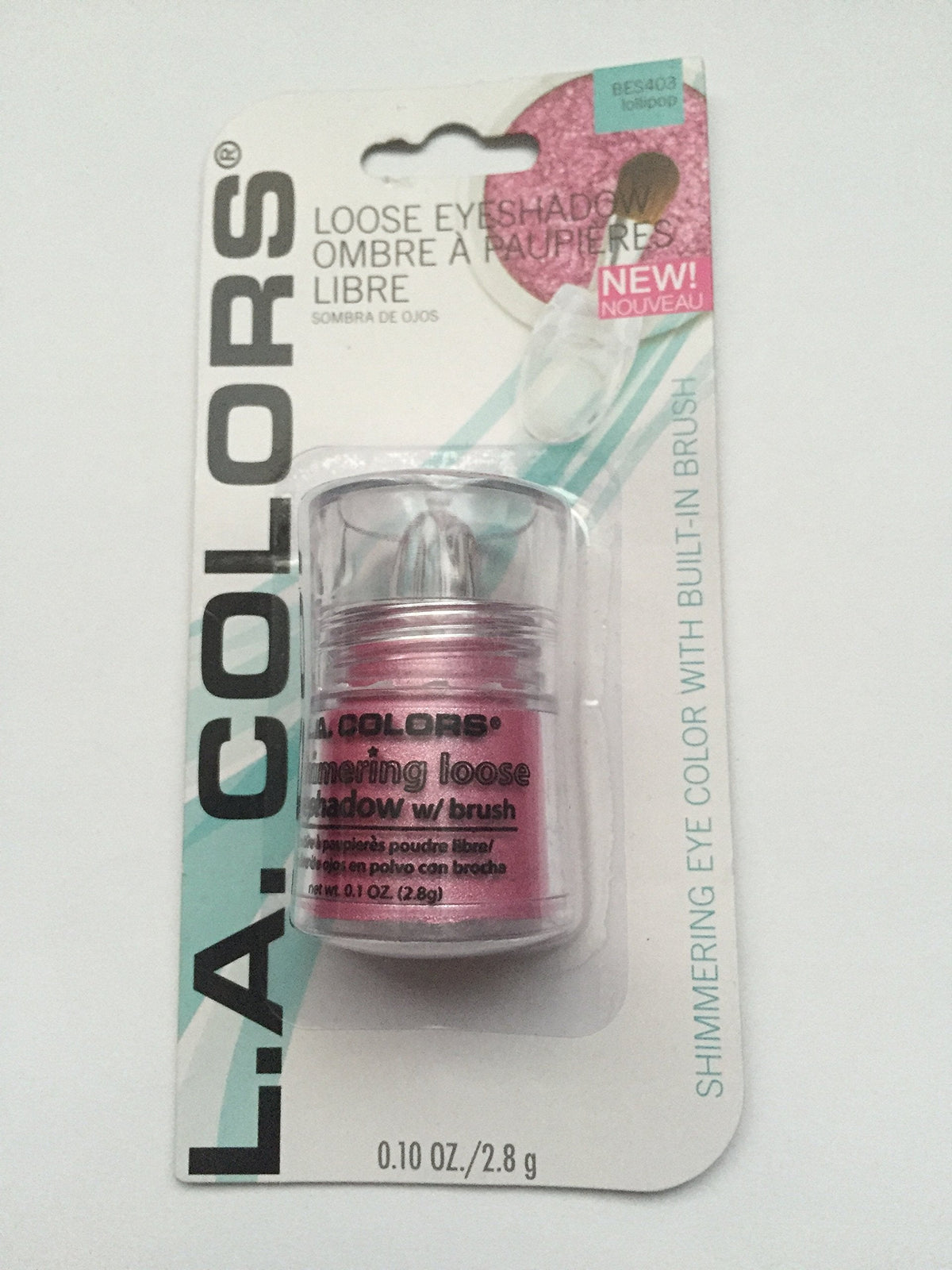 L.A. Colors Shimmering Loose Eyeshadow (Lollipop) Beauty & Personal Care L.A. COLORS