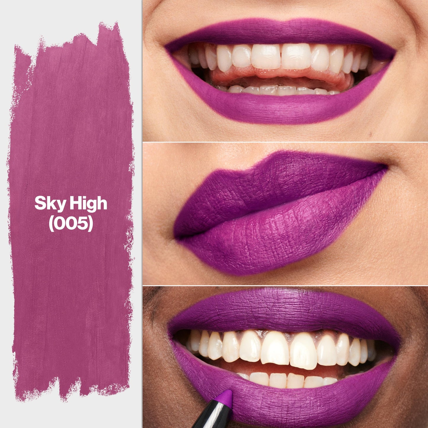 REVLON ColorStay Matte Lite Crayon Lipstick with Built-in Sharpener, Smudge-proof, Water-Resistant Non-Drying Lipcolor, 005 Sky High, 0.049 oz Beauty & Personal Care REVLON