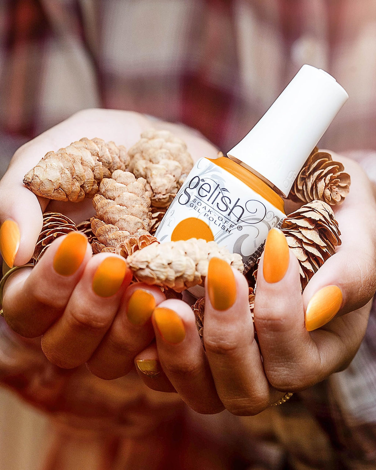 Gelish High Shine TPO-Free Soak-Off Gel Polish - Golden Hour Glow, 15mL