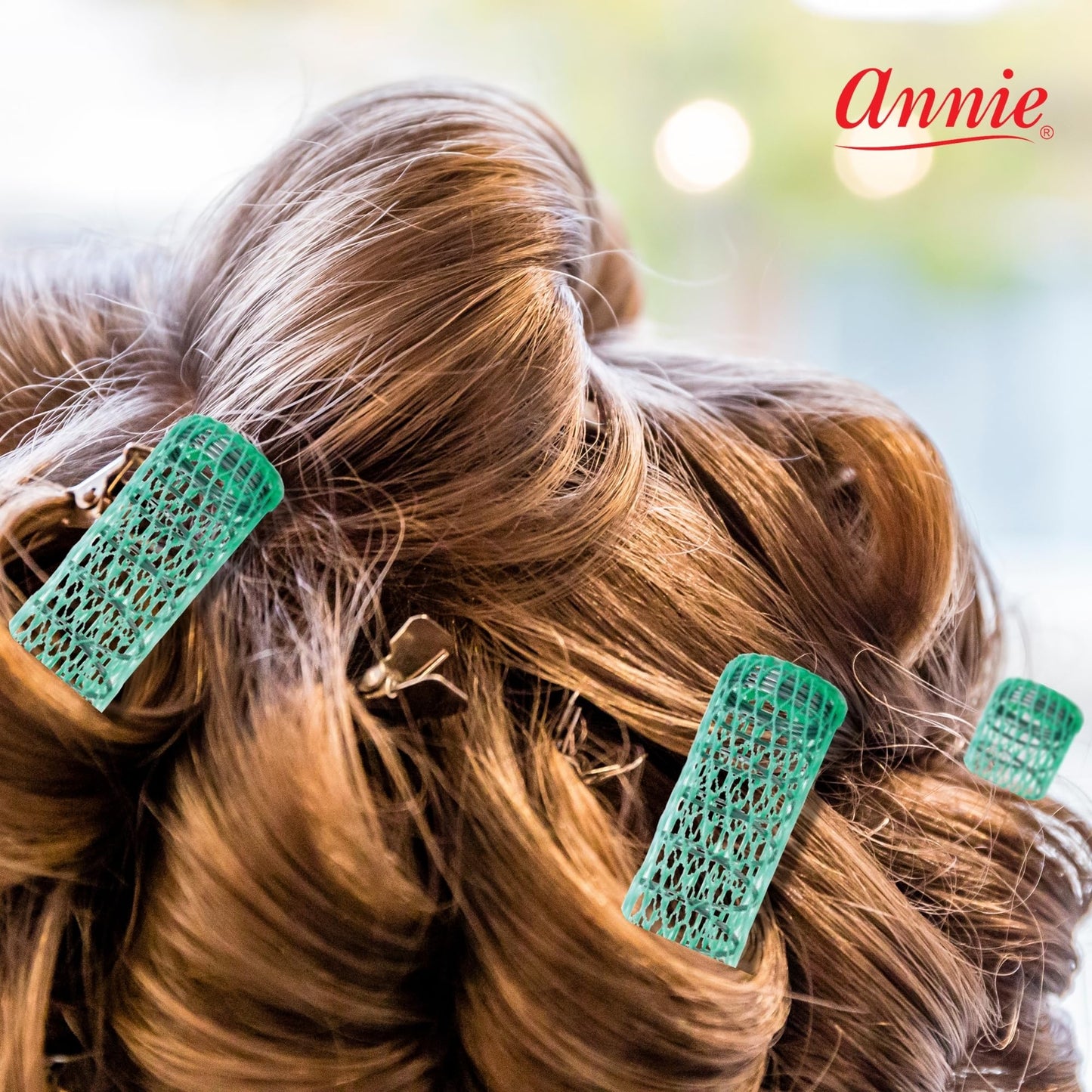 Annie 7/8" Wire Mesh Hair Rollers - 12 Pcs. Beauty & Personal Care Annie