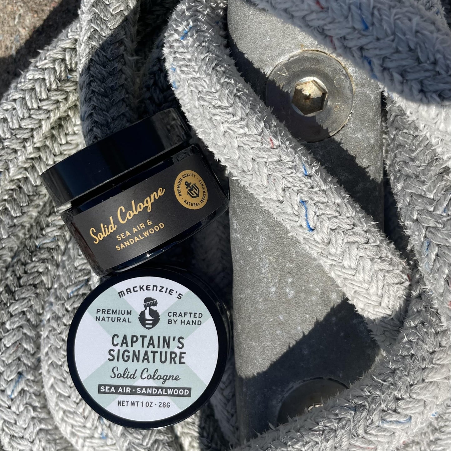 MACKENZIE'S Captain's Signature Solid Cologne - Holiday Gifts for Fisherman - Christmas Gifts for Men - Stocking Stuffers - Natural Cologne - Sea Air Beauty & Personal Care MACKENZIE'S