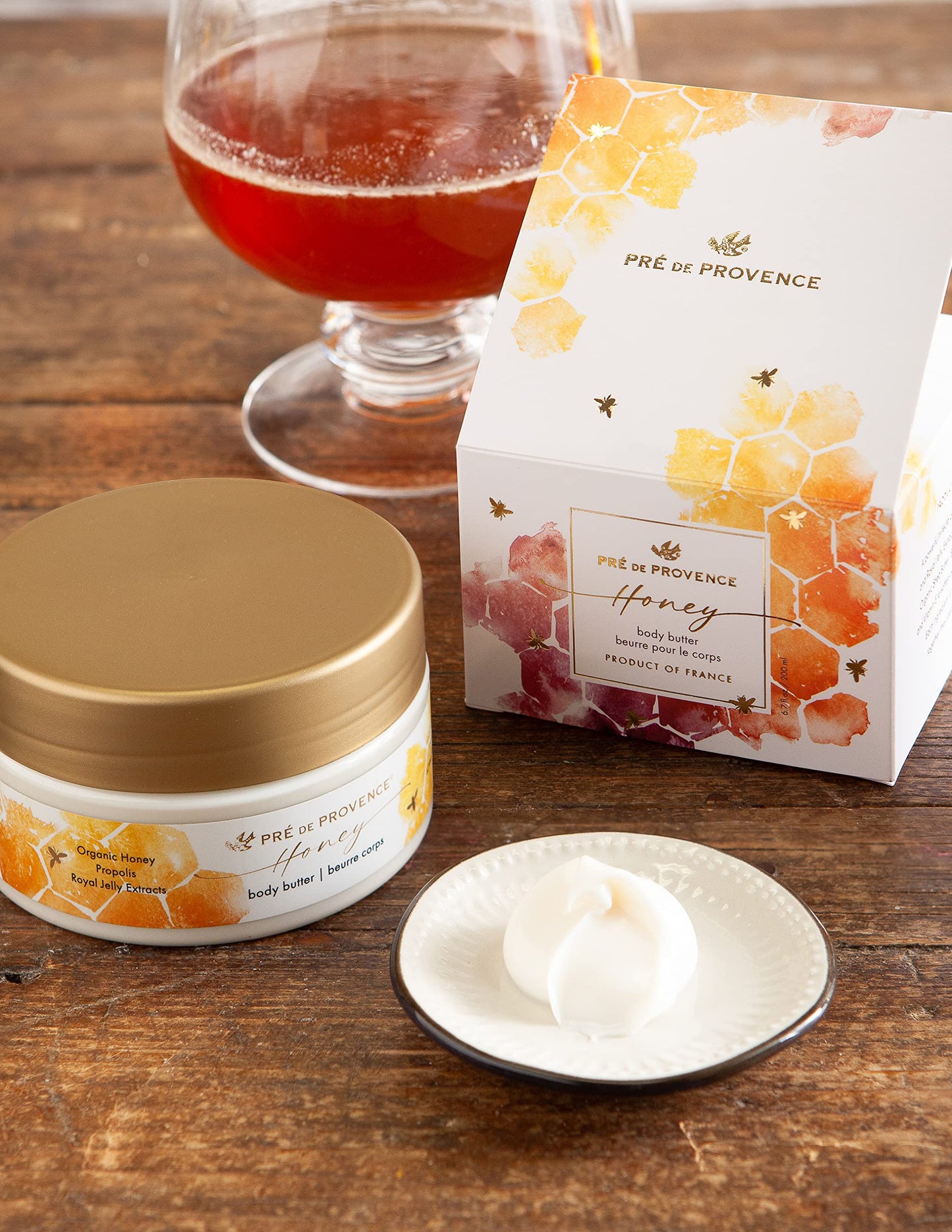 Pre de Provence Honey Collection Deeply Nourishing Body Butter, 6.7 Fl Oz Beauty & Personal Care Pre de Provence