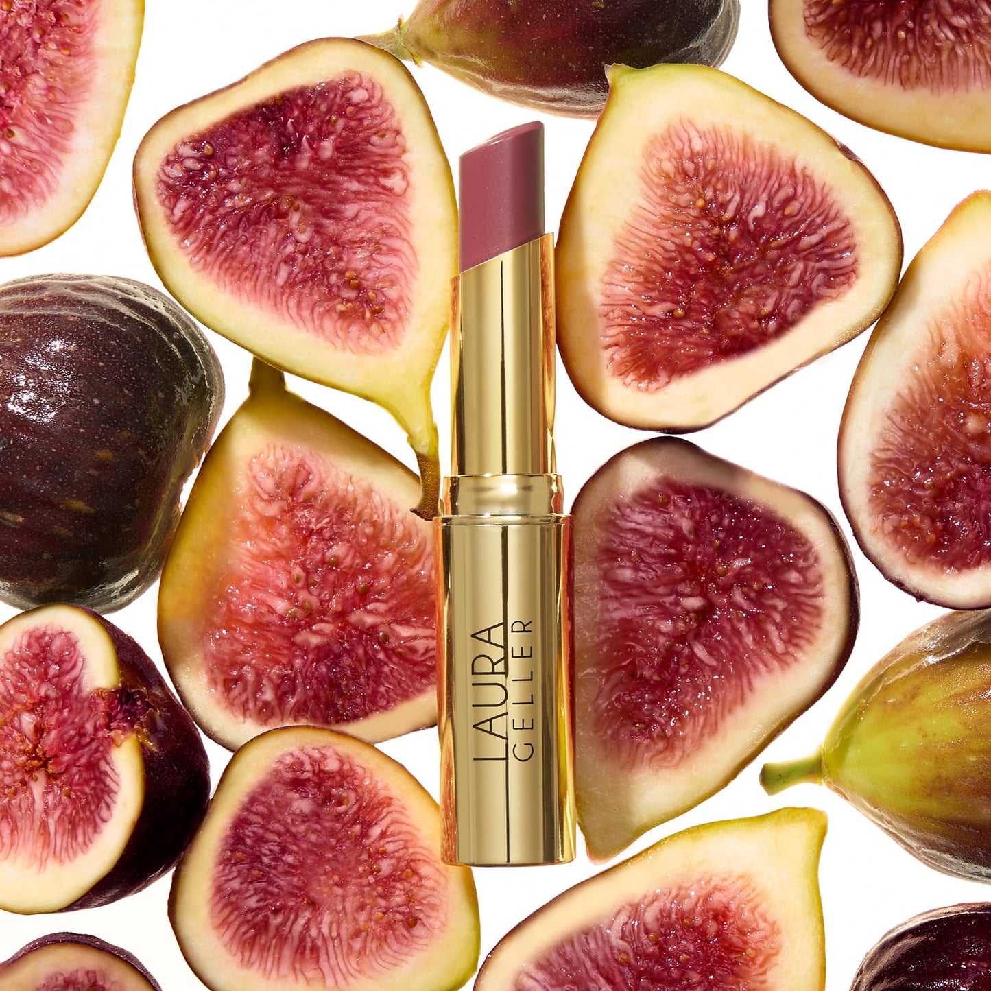LAURA GELLER NEW YORK Jelly Balm Moisturizing Tinted Lip Balm - Figger Than Life - Hydrating Vitamin E - Semi-Shine Finish Beauty & Personal Care LAURA GELLER NEW YORK