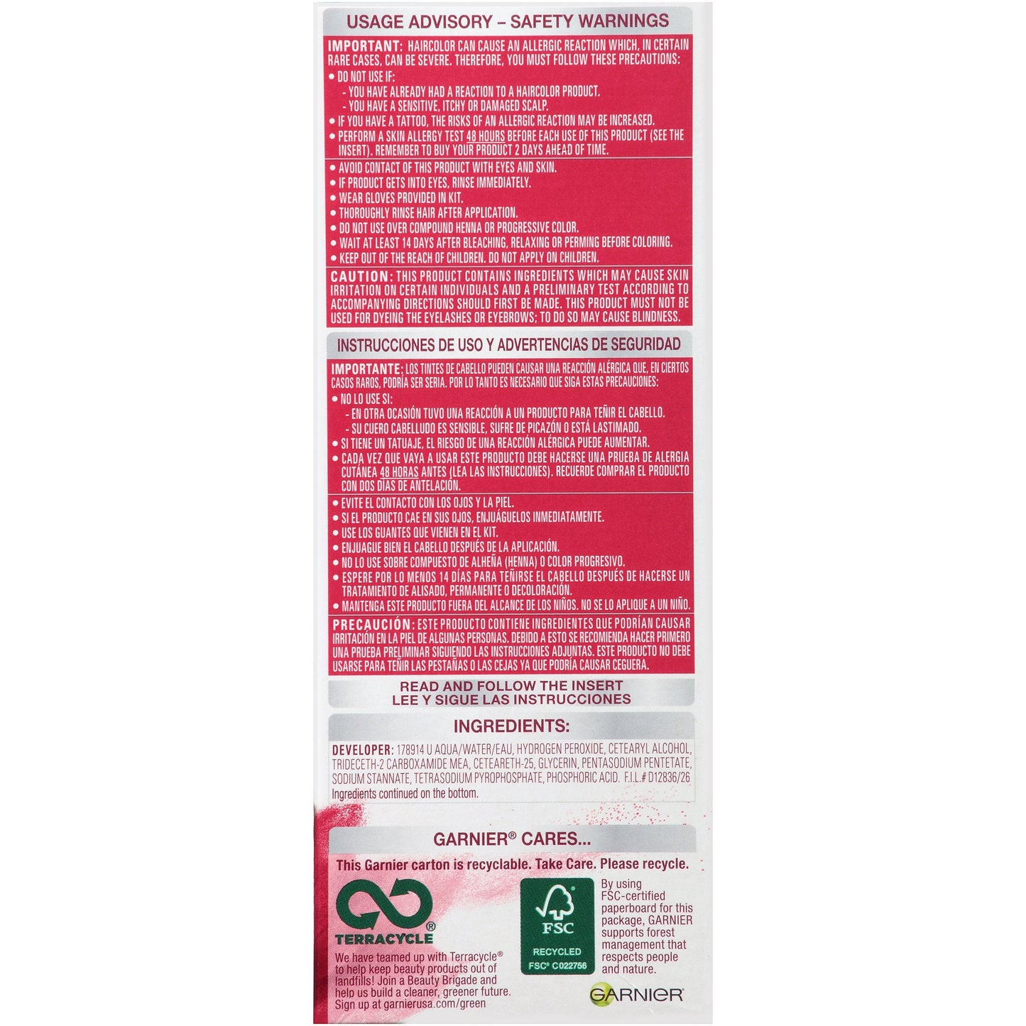Garnier Hair Color Sensation Rich Long-Lasting Cream, 9.0 Light Natural Blo Beauty & Personal Care Garnier