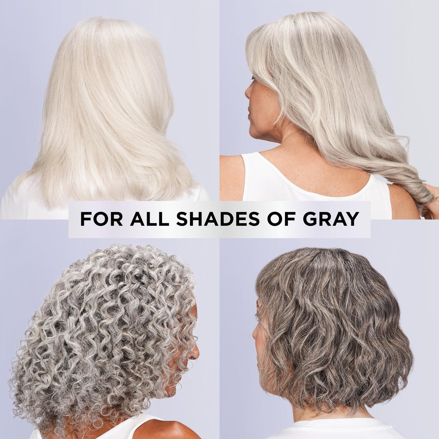 L'Oreal Paris EverPure Silver Care Sulfate Free Shampoo and Conditioner Set, Nourishing Vegan Formula with Peptides for Brightening Gray Hair, 1 Kit Beauty & Personal Care L'Oreal Paris