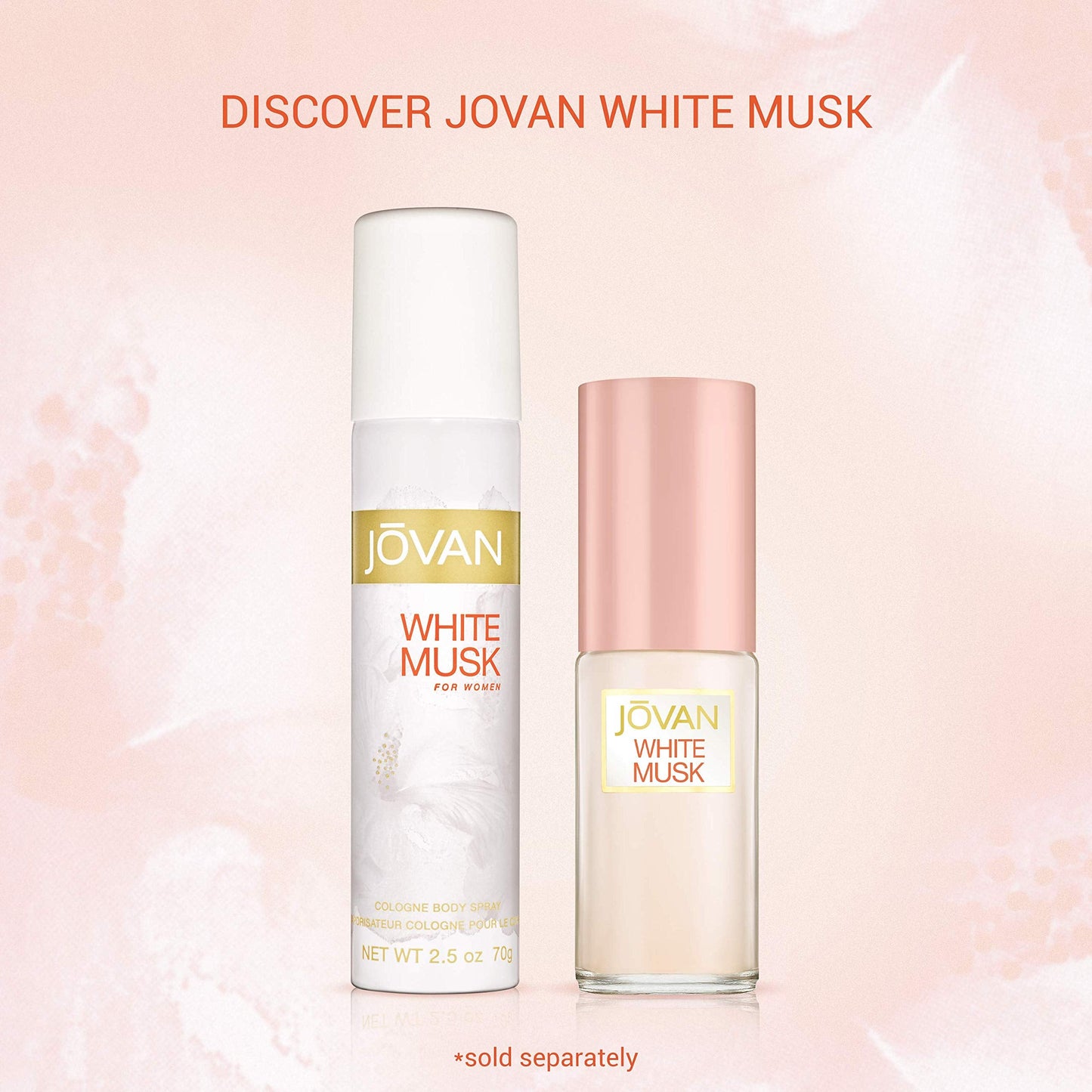 Jovan White Musk for Women Body Spray 2.5 fl oz (Pack of 1), Notes of Jasmine, Musk, and Amber, Women's Fragrance, Long Lasting, Everyday Fragrance Beauty & Personal Care Jovan