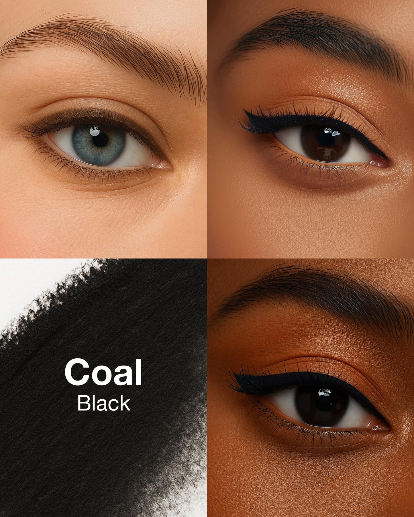 Mineral Fusion Eye Pencil (Black - Coal) - Eyeliner with Soothing Chamomile, Meadowfoam & Vitamin E - Smooth & Long Lasting, Hypoallergenic Beauty & Personal Care Mineral Fusion