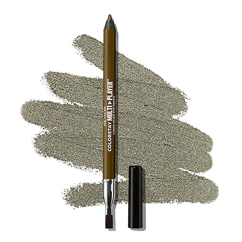 REVLON ColorStay Multiplayer Liquid-Glide Eye Pencil, Multi-Use Makeup With Blending Brush, Blends Then Sets, Creamy Texture, Waterproof Beauty & Personal Care REVLON