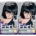 L'Oreal Paris Feria Multi-Faceted Shimmering Permanent Hair Color, 21 Starry Night, Hair Dye Kit, Pack of 2 Beauty & Personal Care L'Oreal Paris