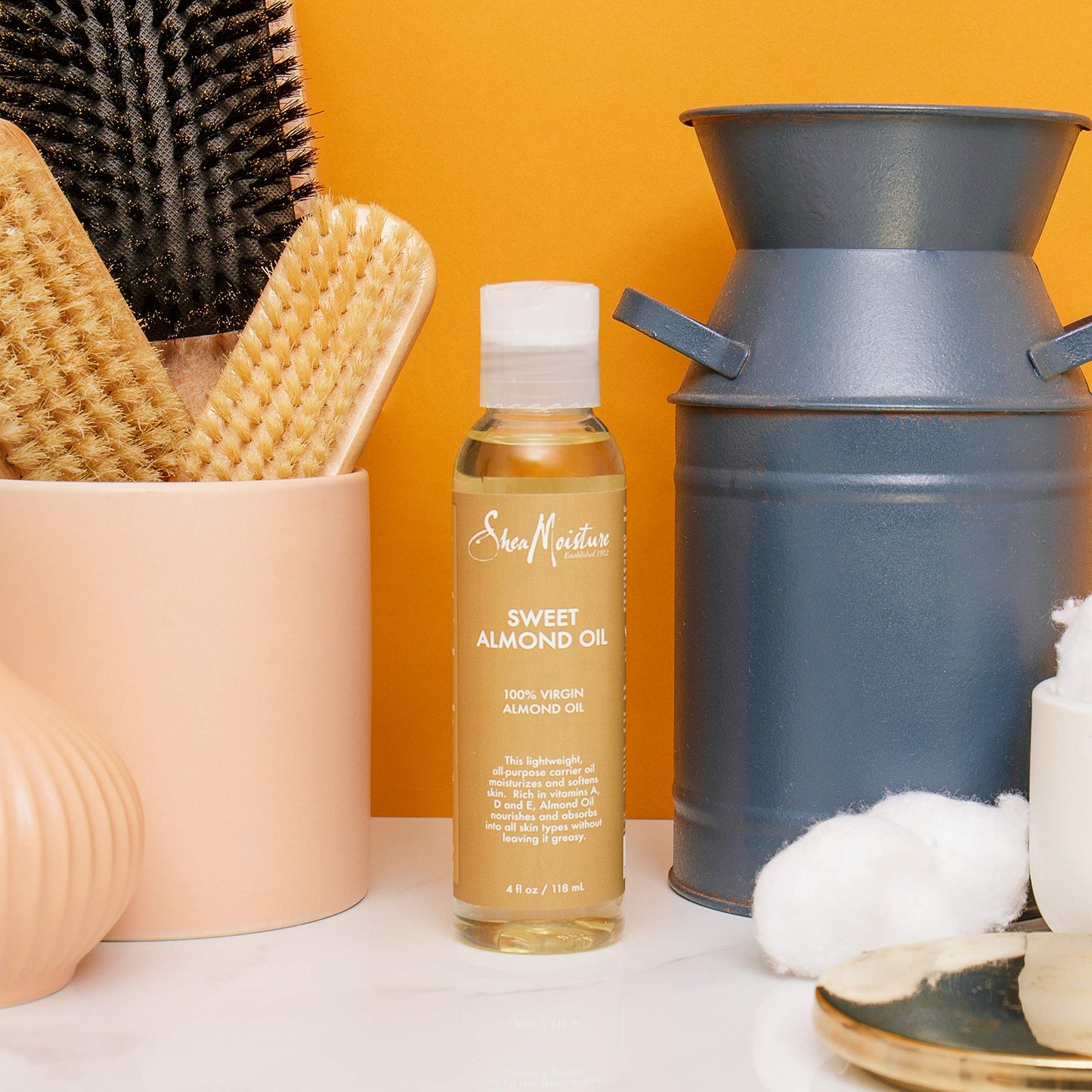 SheaMoisture Body Oil for Dry Skin Sweet Almond Oil Cruelty Free 4 oz Beauty & Personal Care Shea Moisture