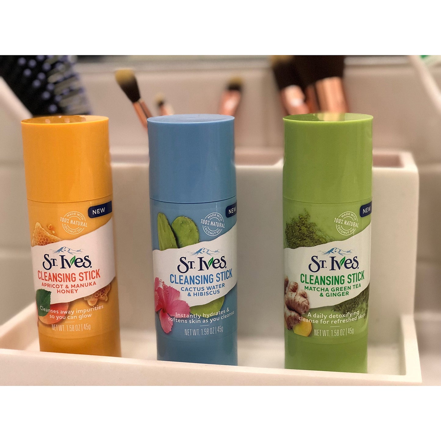 St. Ives Detox Me Daily Cleansing Stick, Matcha Green Tea & Ginger 1.6 oz Beauty & Personal Care St. Ives