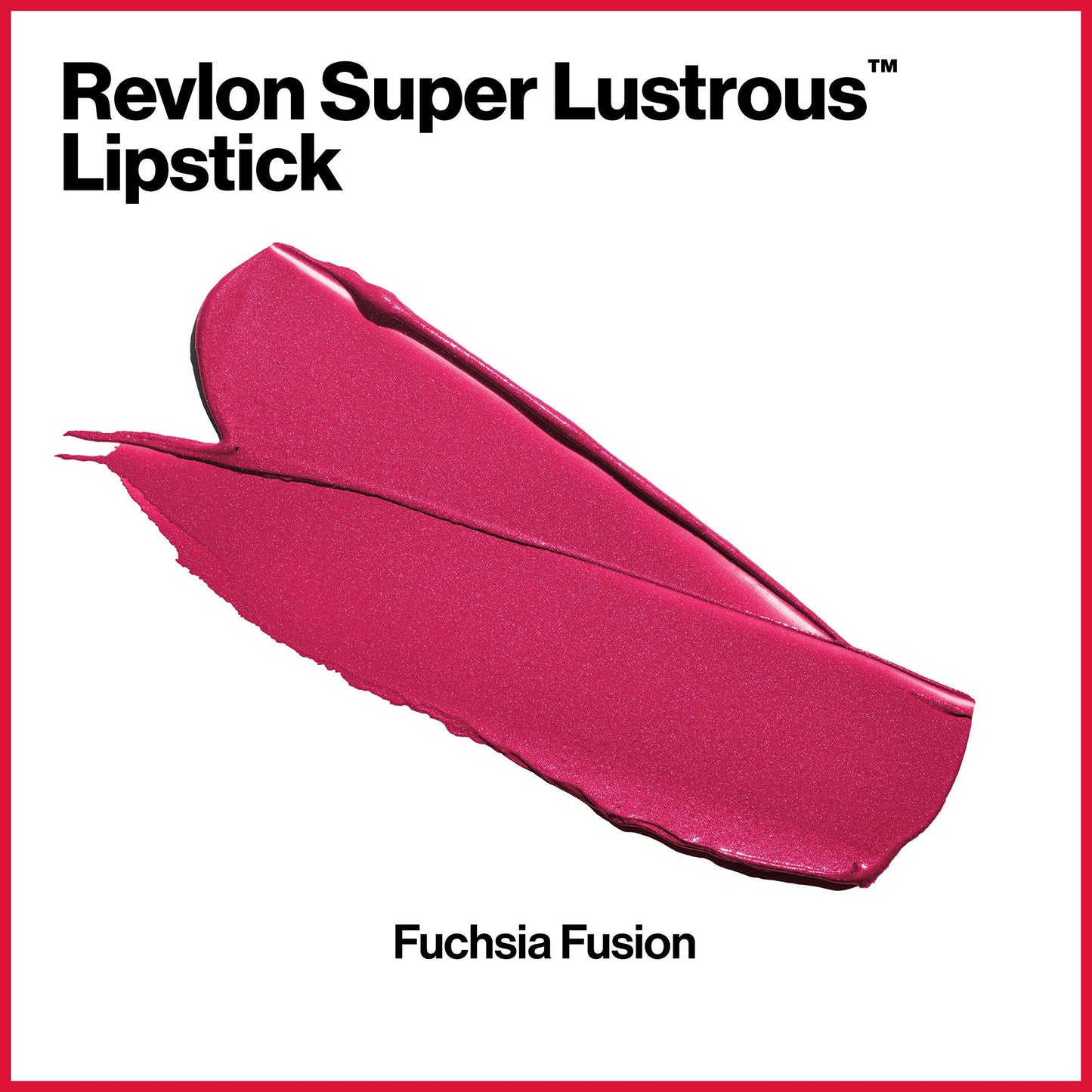 Revlon Super Lustrous Lipstick, Creamy Formula For Soft, Fuller-Looking Lips, Moisturized Feel, 657 Fuchsia Fusion, 0.15 oz Beauty & Personal Care REVLON