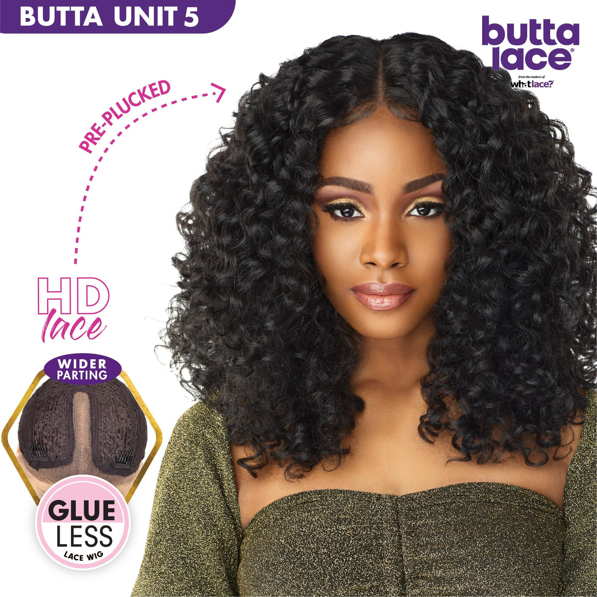 Sensationnel Butta LaceWig-Unit 5, 613 BLONDE