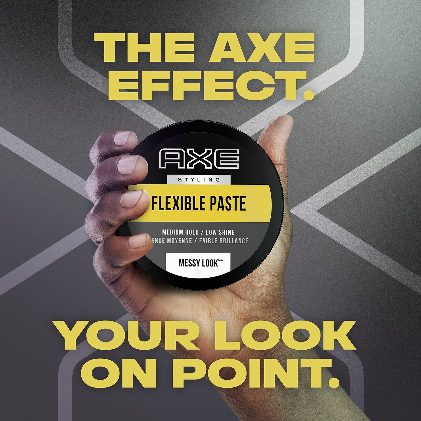 AXE Styling Flexible Hair Paste Urban Messy Look 2 Count for An Instant Texture Boost Hair Styling Made Easy 2.64 oz Beauty and Personal Care AXE