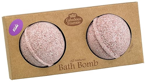 Fabulous Frannie Kid's Peace and Calm Natural, Handmade Bath Bomb Gift Set, Pure Essential Oil, Coconut Oil, Witch Hazel, Fizzies to Moisturize Skin… Beauty & Personal Care Fabulous Frannie