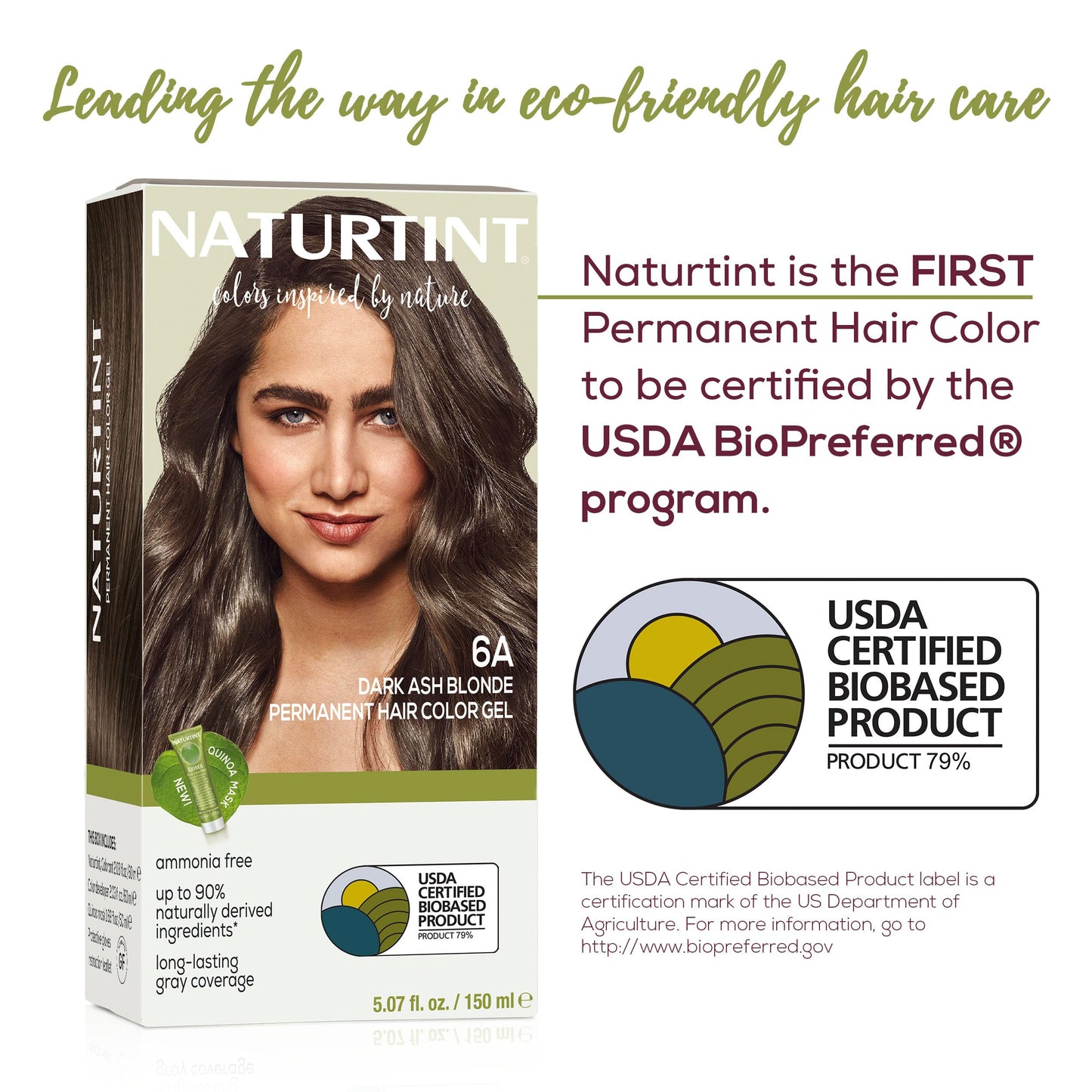 Naturtint 6A Dark Ash Blonde Permanent Hair Color (Pack of 1), Ammonia Free, Vegan, Cruelty Free, up to 100% Gray Coverage, Long Lasting Results Beauty & Personal Care Naturtint