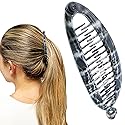 Camila Paris CP3102 4.5 inch French Banana Clip Hair Comb Classic Girls Updo Flexible Ponytail Holder Interlocking Banana Combs, Fashion Durable Beauty & Personal Care Camila