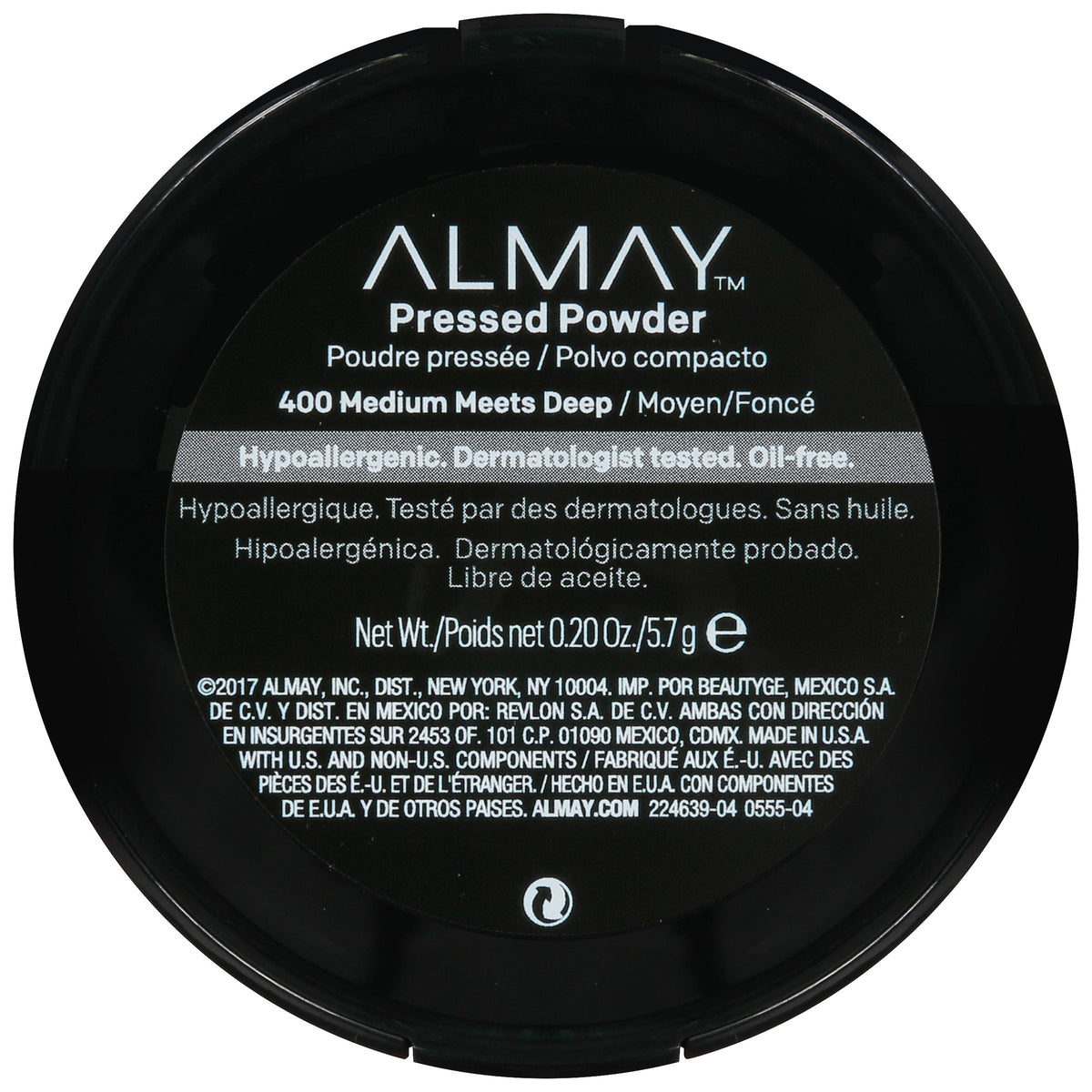 ALMAY Pressed Powder Medium Meets Deep (Packaging May Vary) Beauty & Personal Care Almay