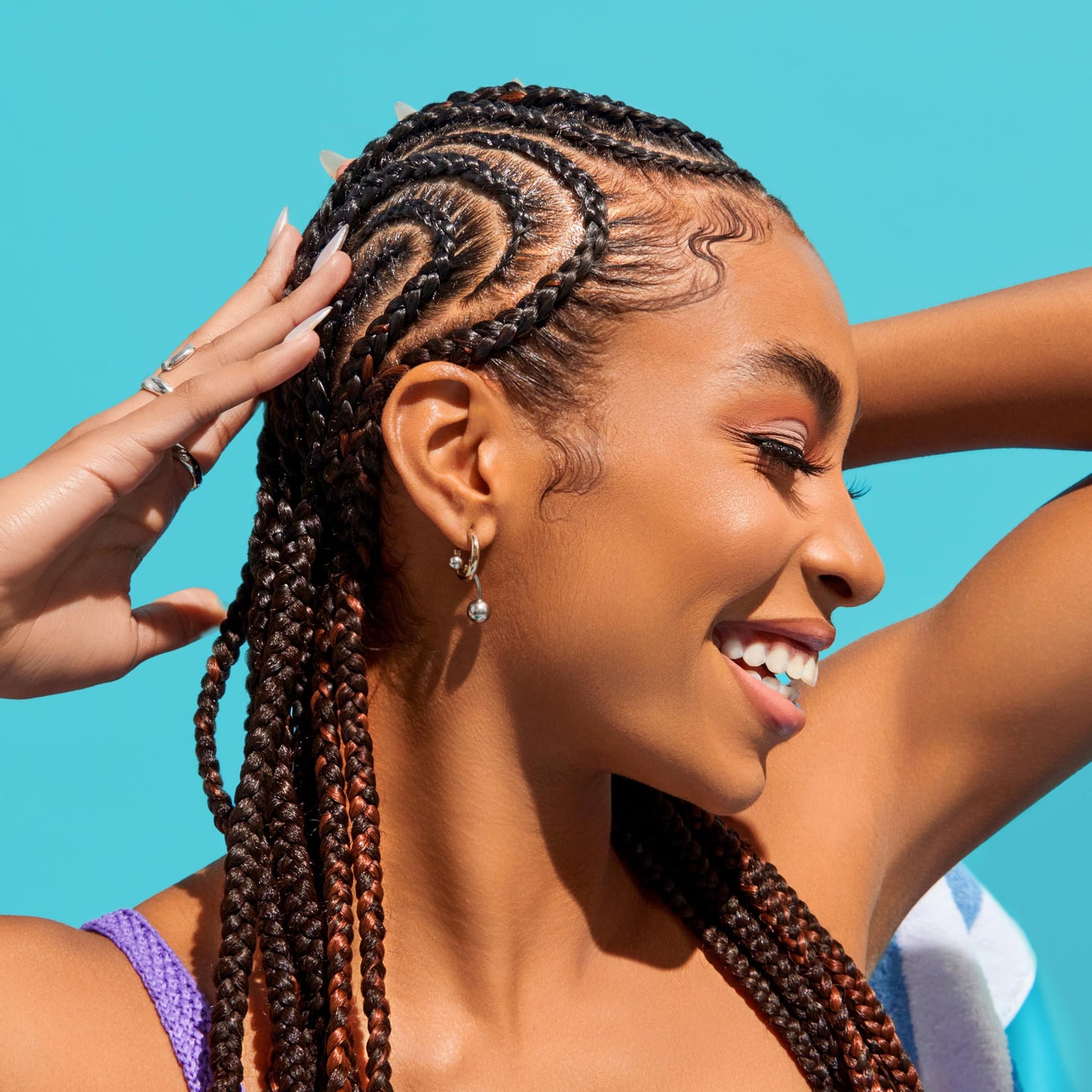 KISS COLORS & CARE Tea Tree Multivitamin Oil for Hair & Skincare, Infused with Biotin, Vitamin E and Natural Oils for Long-Lasting Hydration Beauty & Personal Care KISS COLORS & CARE