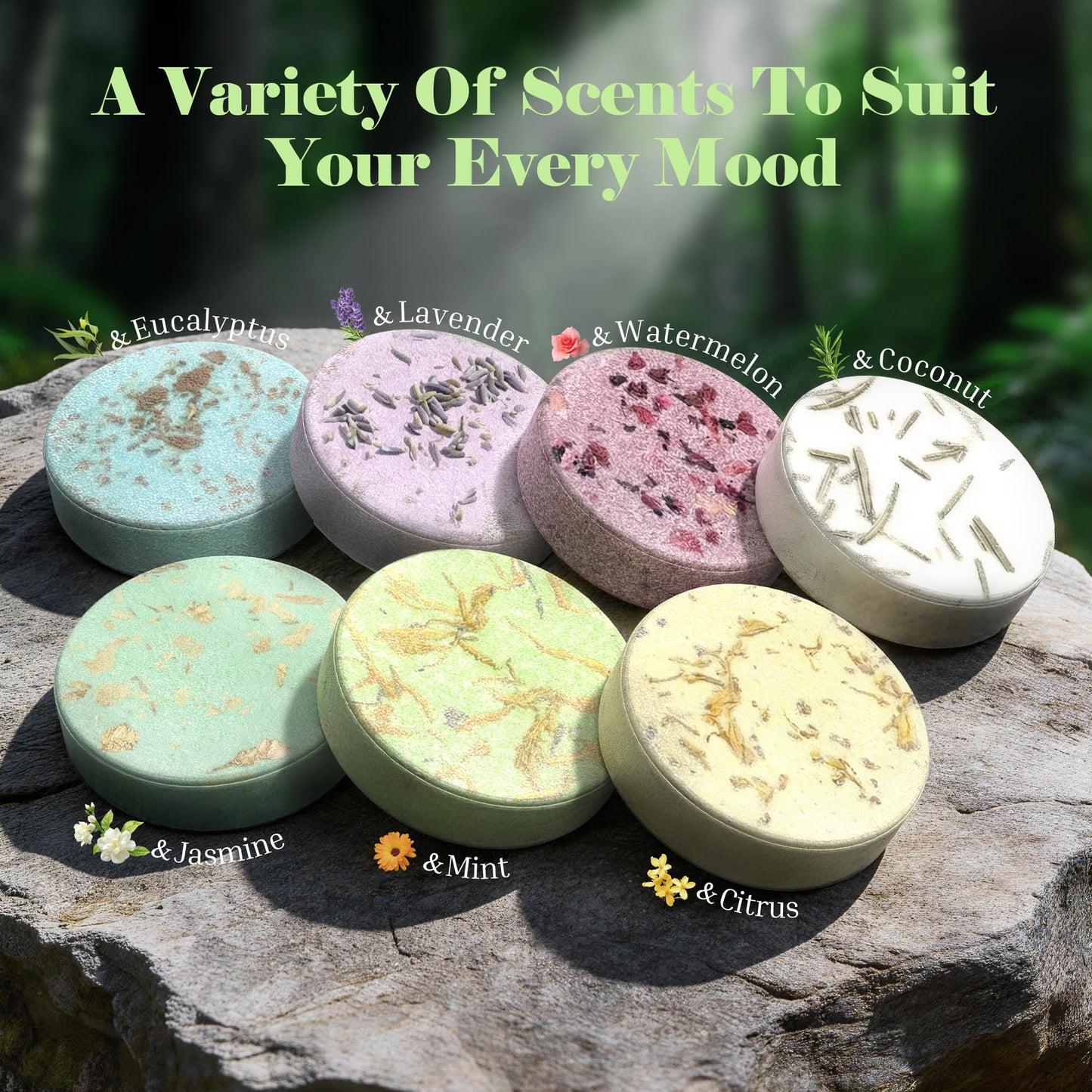 Shower Steamers Aromatherapy 8 Pack -Natural Essential Oil Shower Bombs for Self Care, Home Spa, Stress Relief & Relaxation, Birthday Gifts for Women Beauty and Personal Care DONMIS