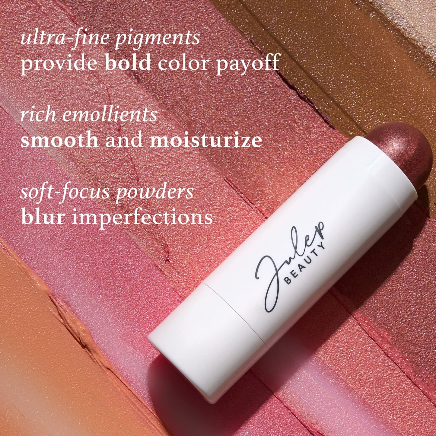 Julep Skip The Brush Cream to Powder Blush Stick - Sweet Peach - Blendable and Buildable Color - 2-in-1 Blush and Lip Makeup Stick Beauty & Personal Care Julep