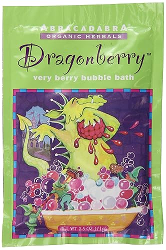 Abracadabra Organic Herbals Bubble Bath, Dragonberry Very Berry, 2.5 Ounce Beauty & Personal Care Abracadabra