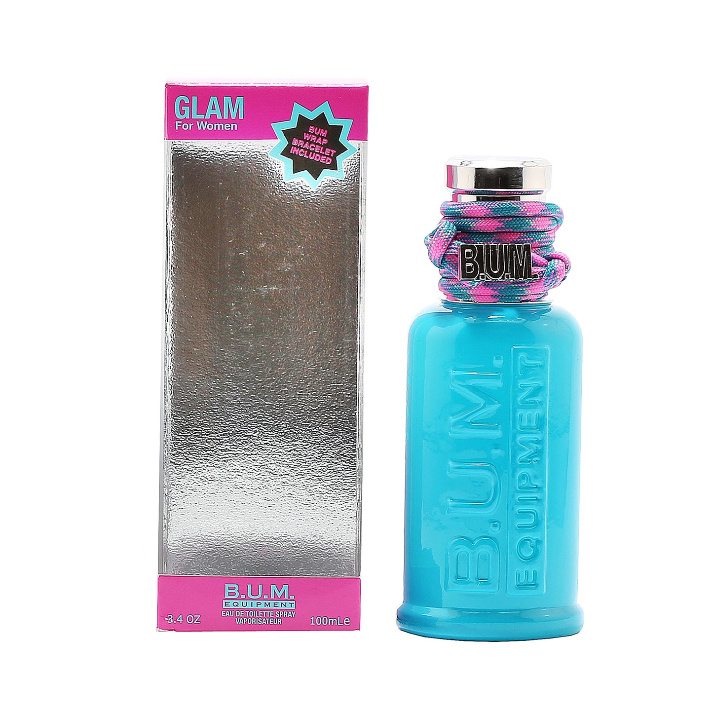 BUM EQUIPMENT Eau de Toilette Spray For Ladies, Glam, 3.4 Fluid Ounce Beauty & Personal Care BUM EQUIPMENT