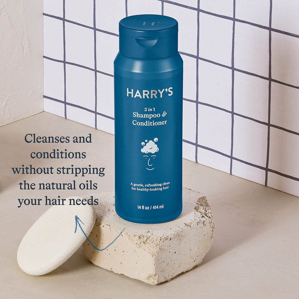Harry's Men's 2 in 1 Shampoo and Conditioner - 14 fl oz (3 Pack)