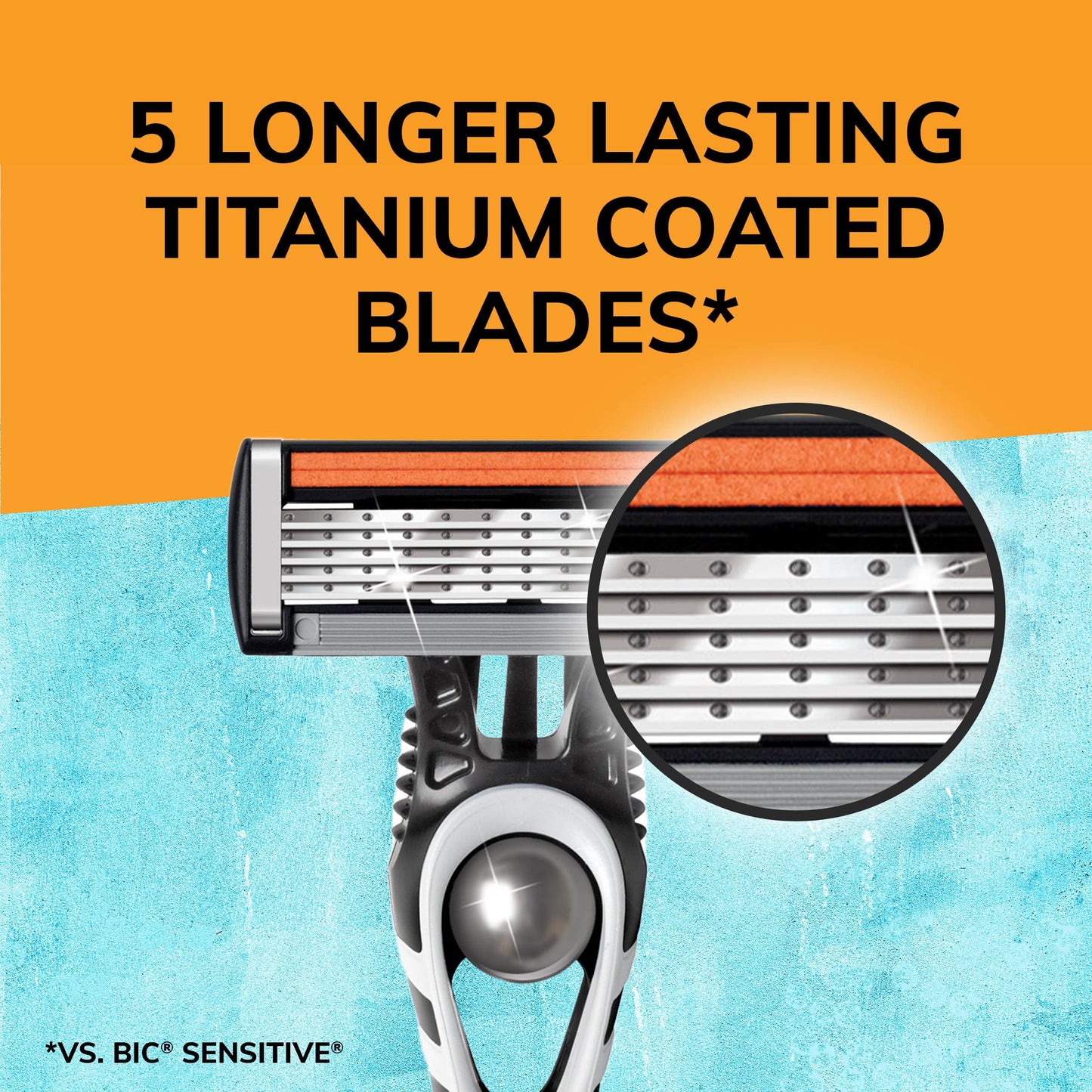BIC Flex 5 Disposable Razors - 5ct, Silver, Pivoting Head, Adjustable, Normal Skin, Adults, Unisex-Adults, Convenience-oriented Beauty and Personal Care BIC