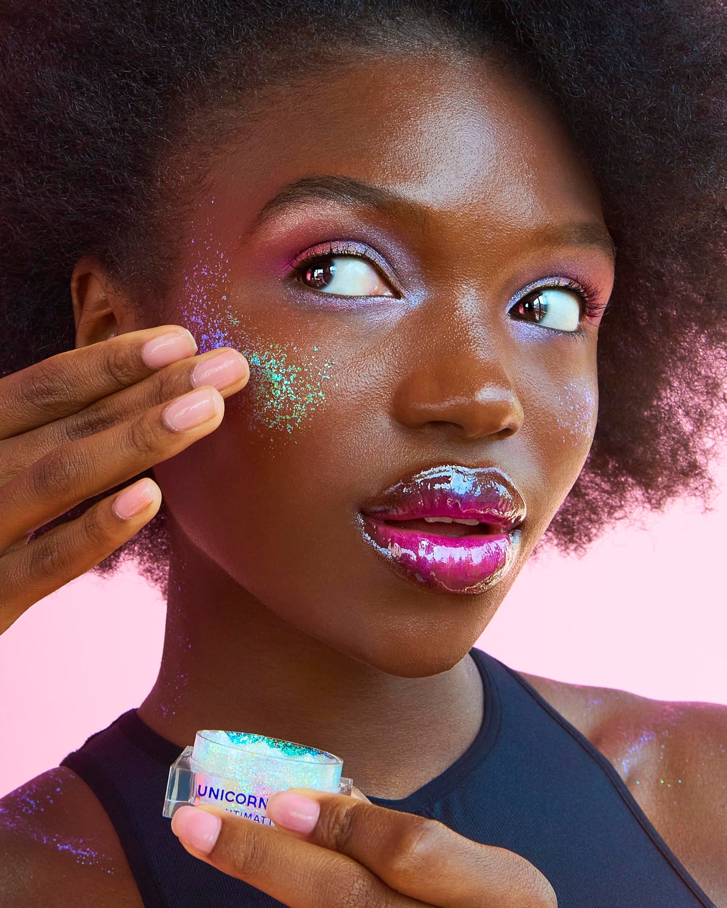 Unicorn Snot Antimatter Color-Shifting Glitter Paste - Plastic-Free Iridescent Body Glitter, Vegan & Cruelty-Free, Sweat-Proof Face & Body Paint, 0.5 Beauty & Personal Care UNICORN SNOT