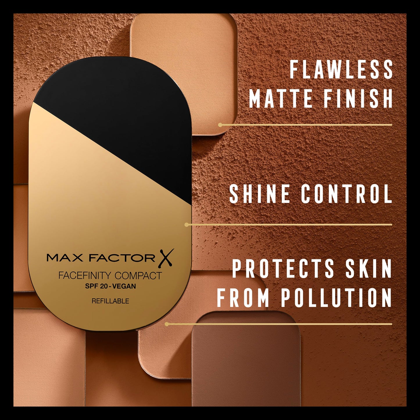 New Max Factor Facefinity Compact Foundation SPF20-01 Porcelain Beauty & Personal Care Max Factor