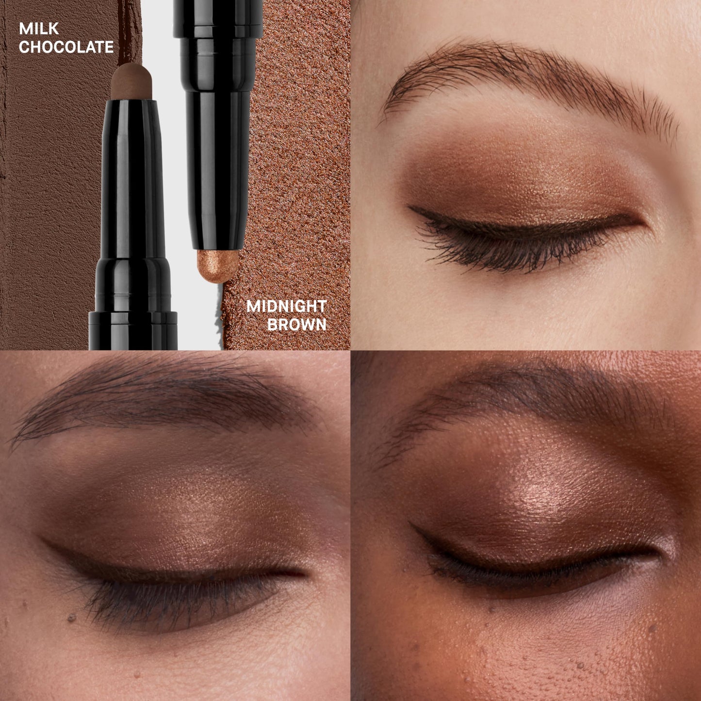 Bobbi Brown Dual-Ended Long-Wear Cream Shadow Stick | Swipe & Go Cream Eyeshadow Stick | 24-Hour Wear for Effortless Eyes, 0.06 Ounce, Milk Beauty & Personal Care Bobbi Brown