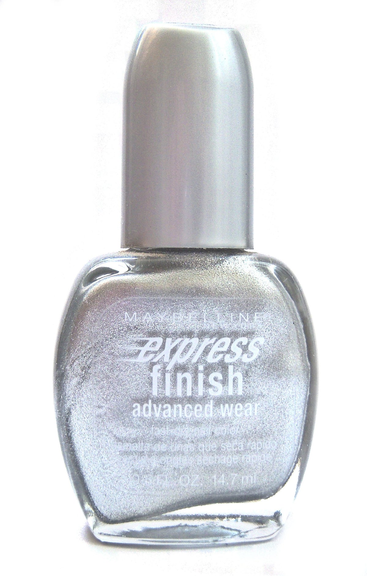 Maybelline Express Finish Advanced Wear Nail Color -Silver Speed #300