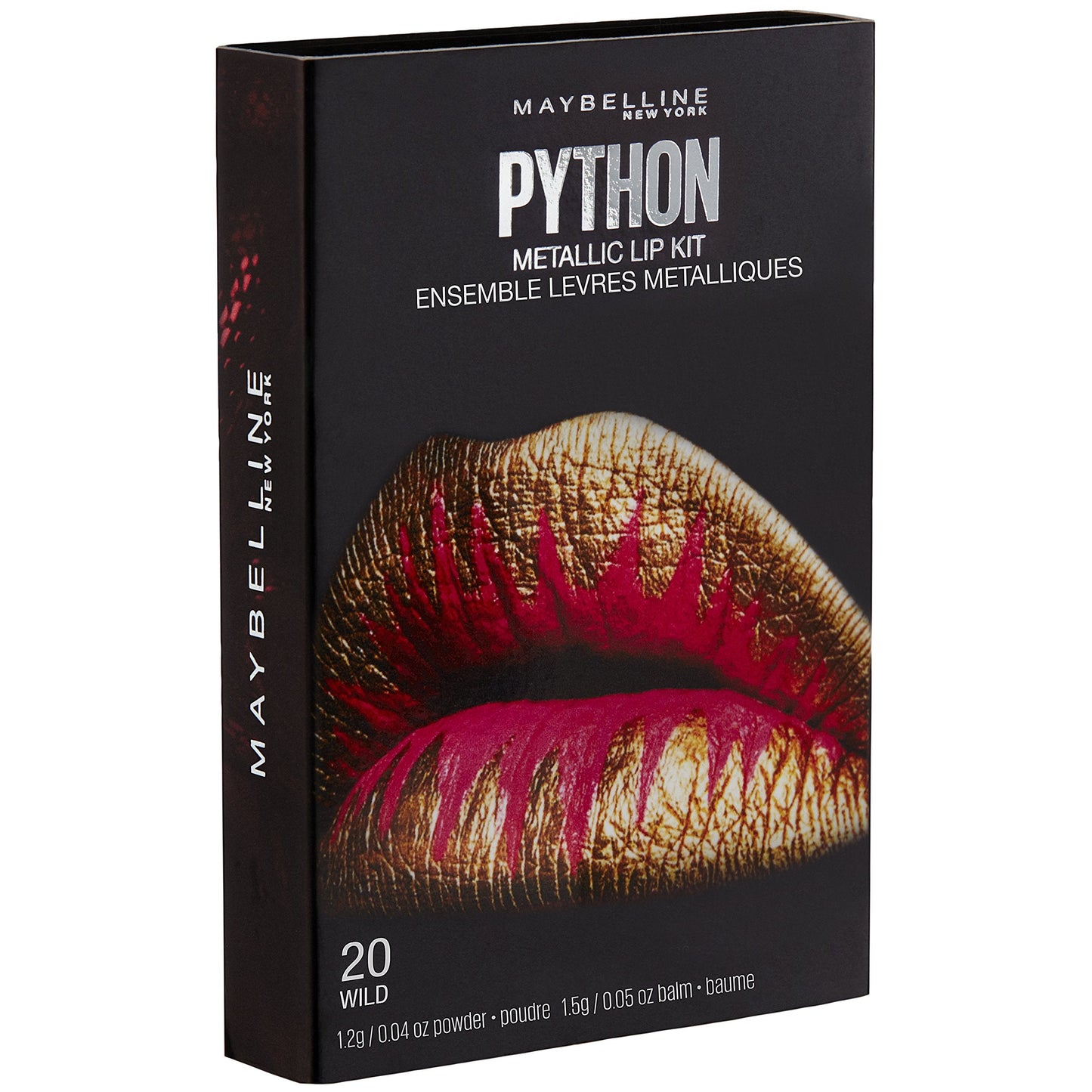 Maybelline New York Lip Studio Python Metallic Lip Makeup Kit, Wild, 0.09 oz. Beauty & Personal Care MAYBELLINE