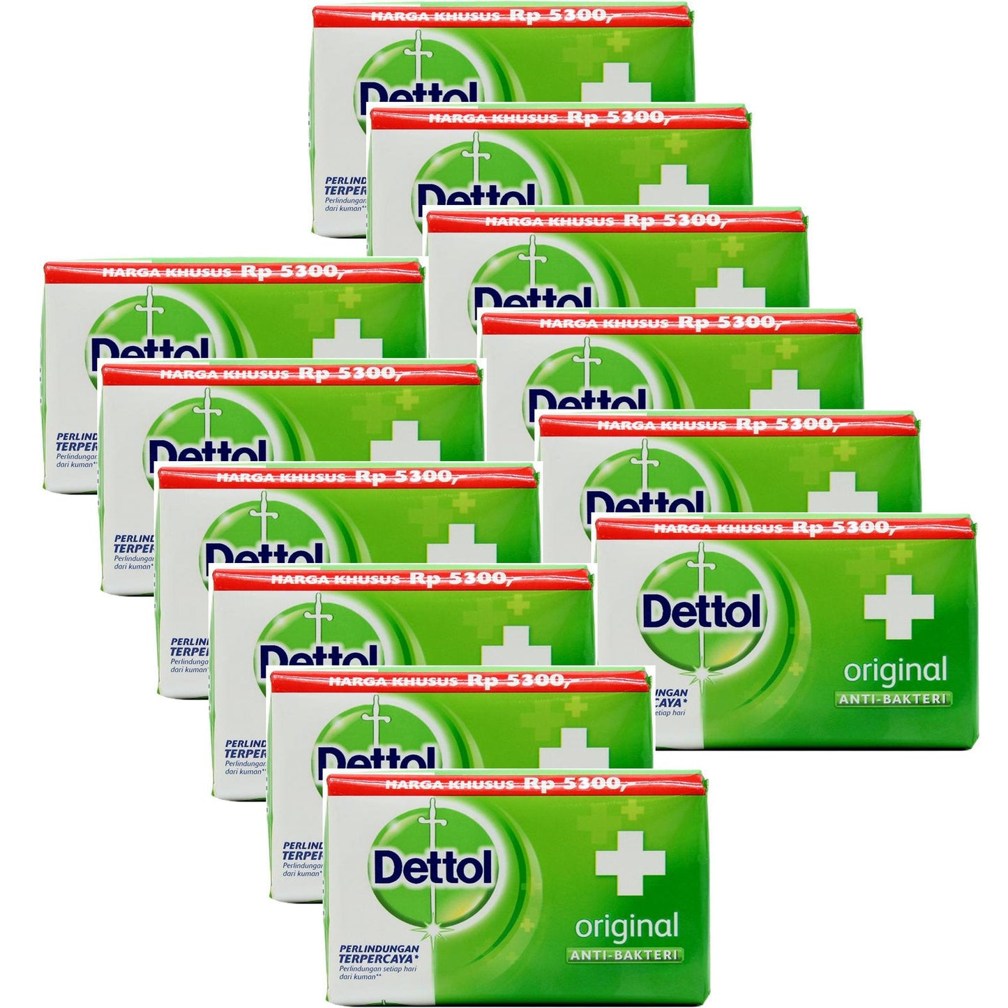 Dettol Anti-Bacterial Hand and Body Bar Soap, Original, 110 Gr / 3.88 Oz (Pack of 12) Beauty & Personal Care Dettol
