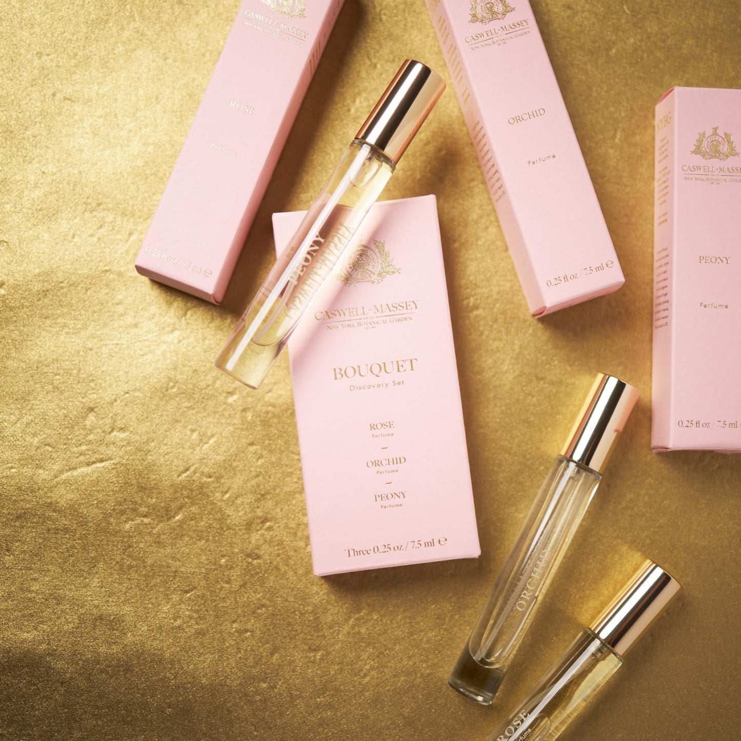 Caswell-Massey Bouquet Discovery Set - Includes Peony, Orchid & Rose - Travel Size Perfume for Women, Vibrant Floral Scents - Botanical Perfume Gift Beauty & Personal Care Caswell-Massey