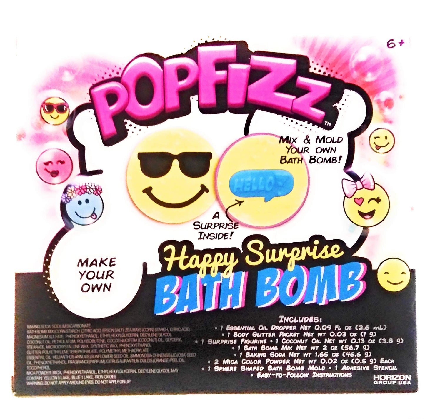 Popfizz Happy Surprise Bath Bomb Beauty and Personal Care Popfizz