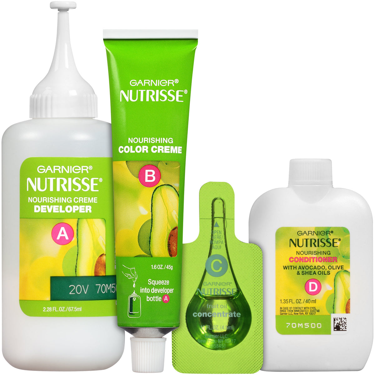 Garnier Nutrisse Nourishing Color Creme - 56 Medium Reddish Brown 1 Each (Pack of 5)