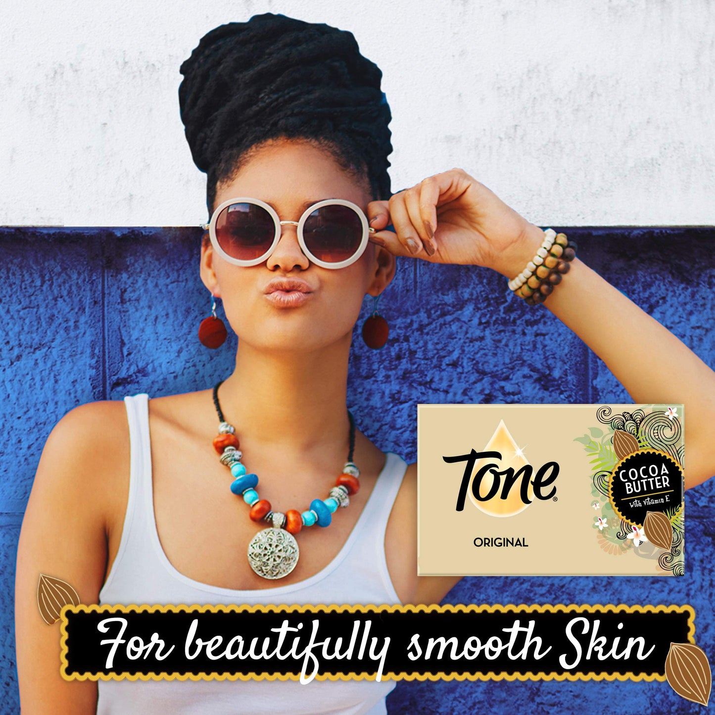 Tone Bath Bar Soap, Cocoa Butter, 4.25 oz, 6 Bars Beauty & Personal Care Tone
