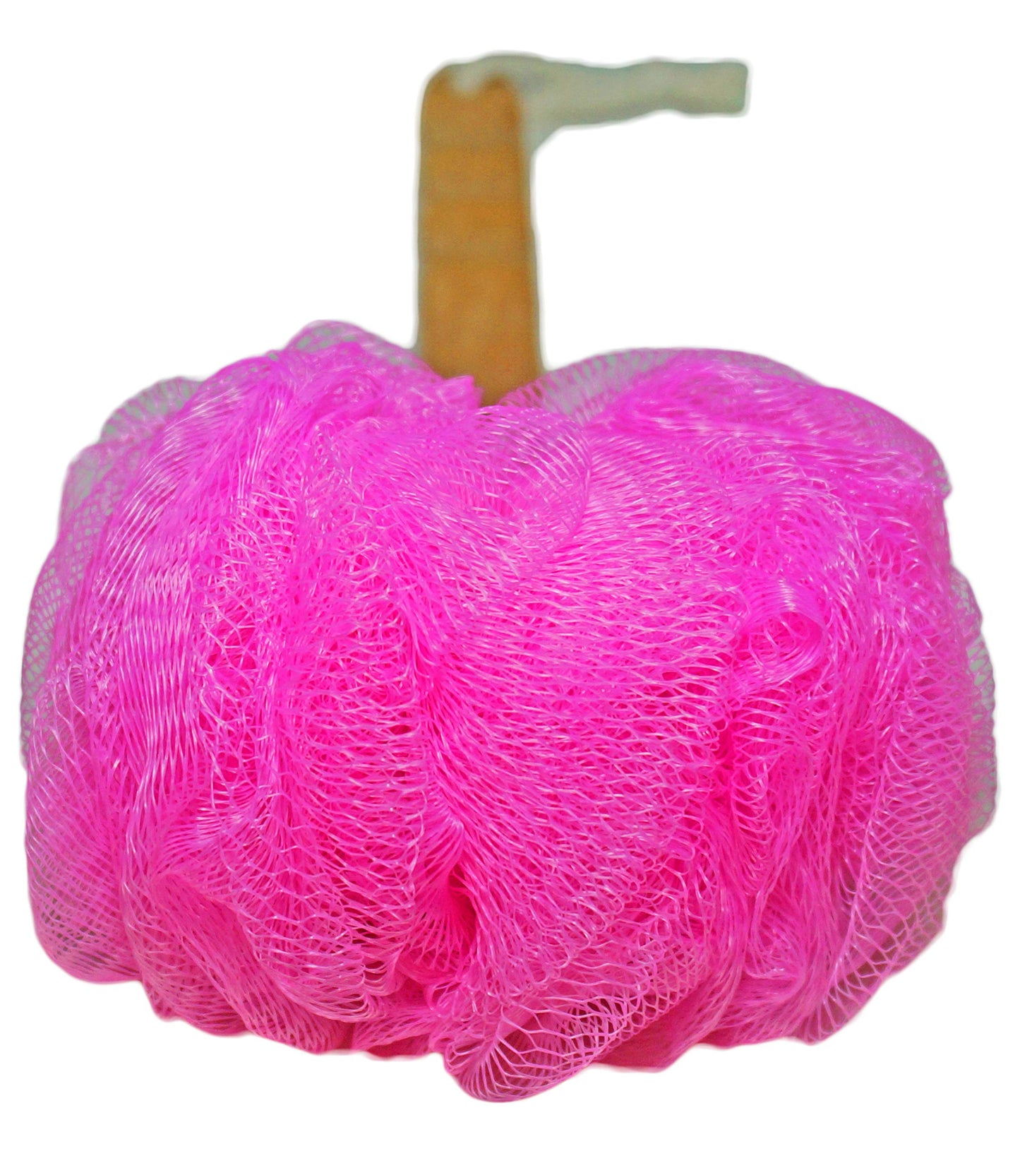 Shower Loofah Body & Back Scrubber - Exfoliating Loofah Bath Brush On a Stick - with Long Wooden Handle Back Brush for Men & Women - Easy Reach Body Beauty & Personal Care JINS-Hung
