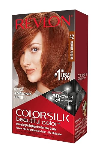 Revlon Colorsilk Haircolor, Medium Auburn Beauty & Personal Care REVLON
