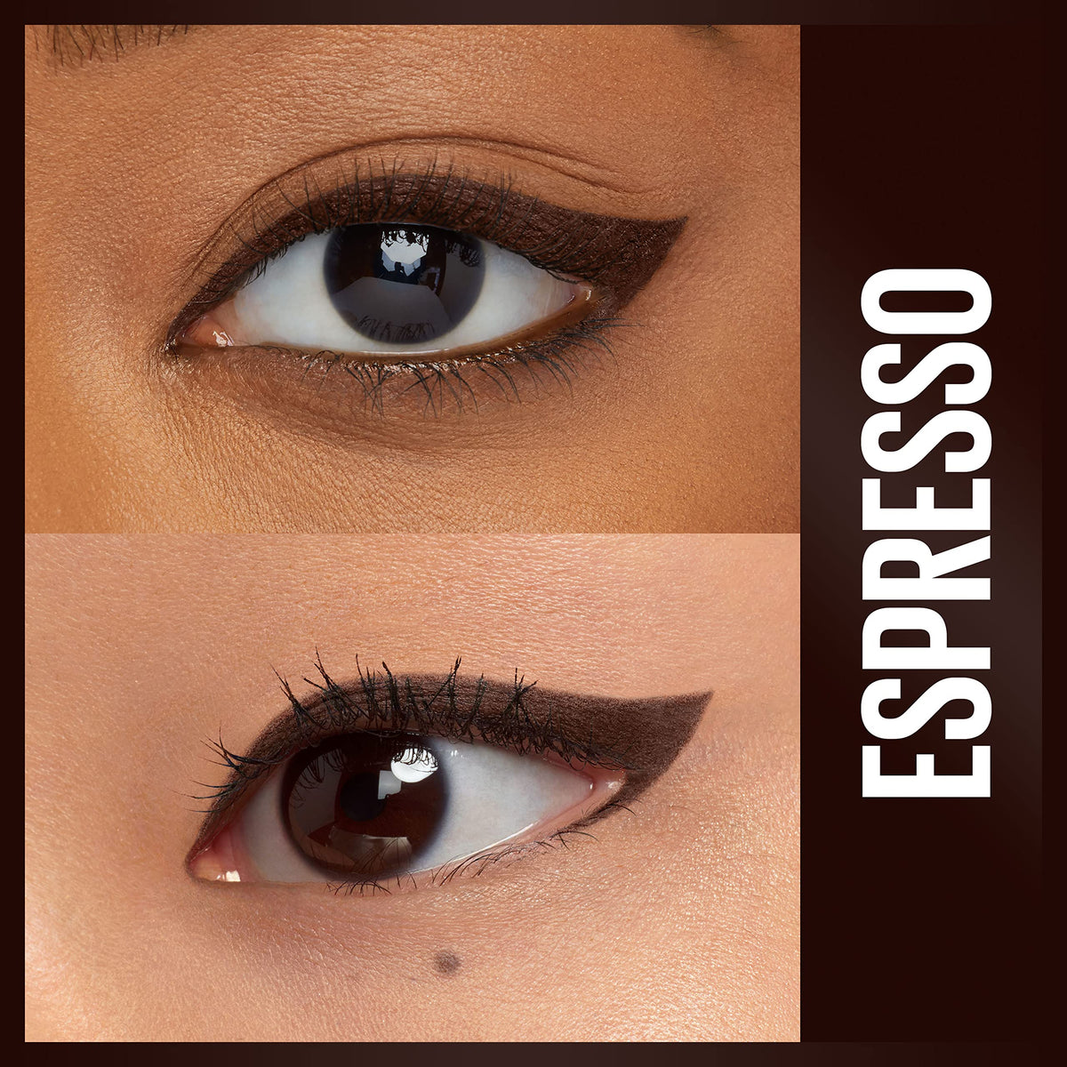 Maybelline Unstoppable Waterproof Mechanical Brown Eyeliner Pencil, Easy to Apply, Smooth Glide, Up to 24 Hour Wear, Espresso Beauty & Personal Care MAYBELLINE