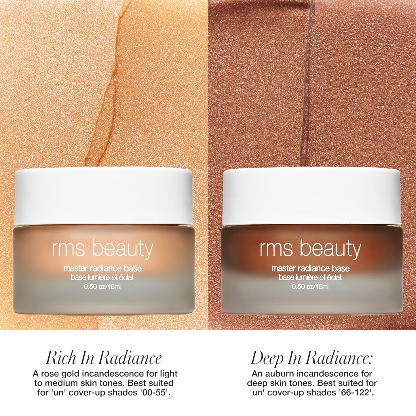 RMS Beauty Master Radiance Base - Hydrating & Skin Firming Illuminating Highlighter Makeup Cream with Light-Reflecting Pearls for Glowing, Radiant Beauty & Personal Care RMS Beauty