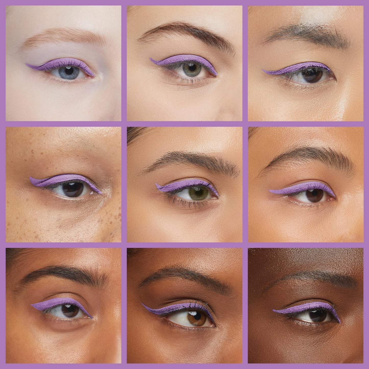 Ruby Kisses Party Proof Eyeliner, Pastel Colors Premium Felt-tip Waterproof Long-lasting Eyeliner (Lavender Latte) Beauty & Personal Care Ruby Kisses