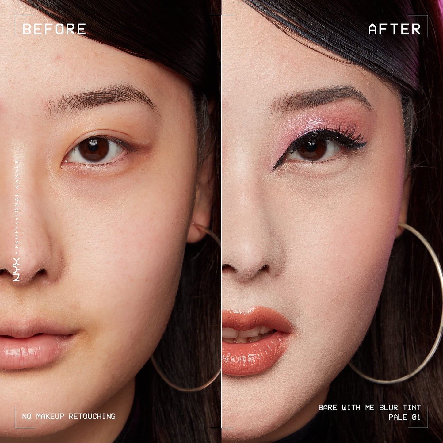 NYX PROFESSIONAL MAKEUP Bare With Me Blur Skin Tint Foundation Make Up with Matcha, Glycerin & Niacinamide - Pale Beauty & Personal Care NYX PROFESSIONAL MAKEUP
