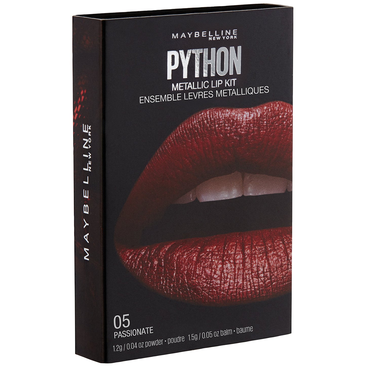 Maybelline New York Lip Studio Python Metallic Lip Makeup Kit, Passionate, 0.09 oz. Beauty & Personal Care MAYBELLINE