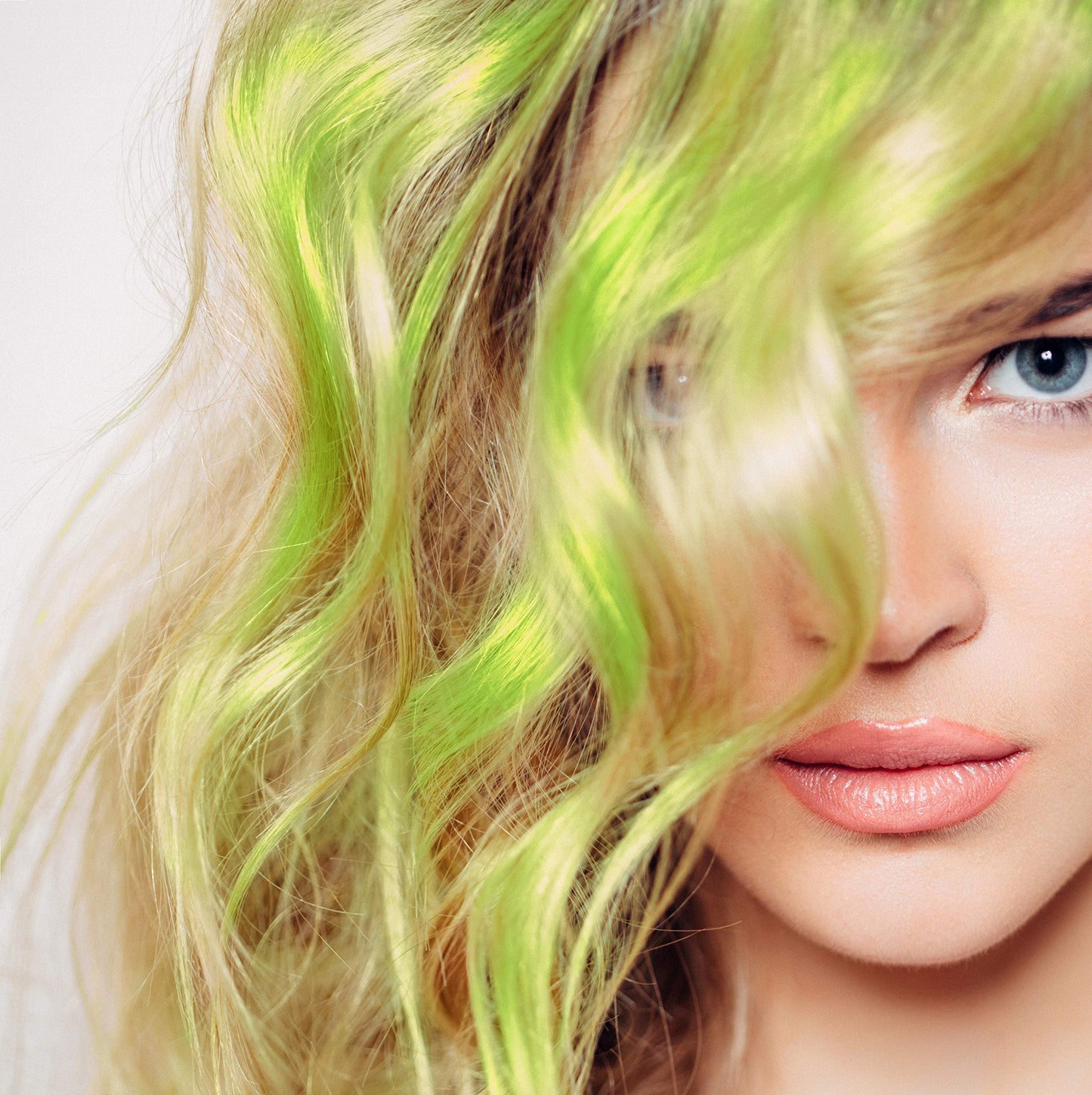 Colorme Root Touch Up Temporary Hair Mascara to color and Blend Semi Permanent Dye regrowth. Washes Out (LIME) Beauty & Personal Care Color Me