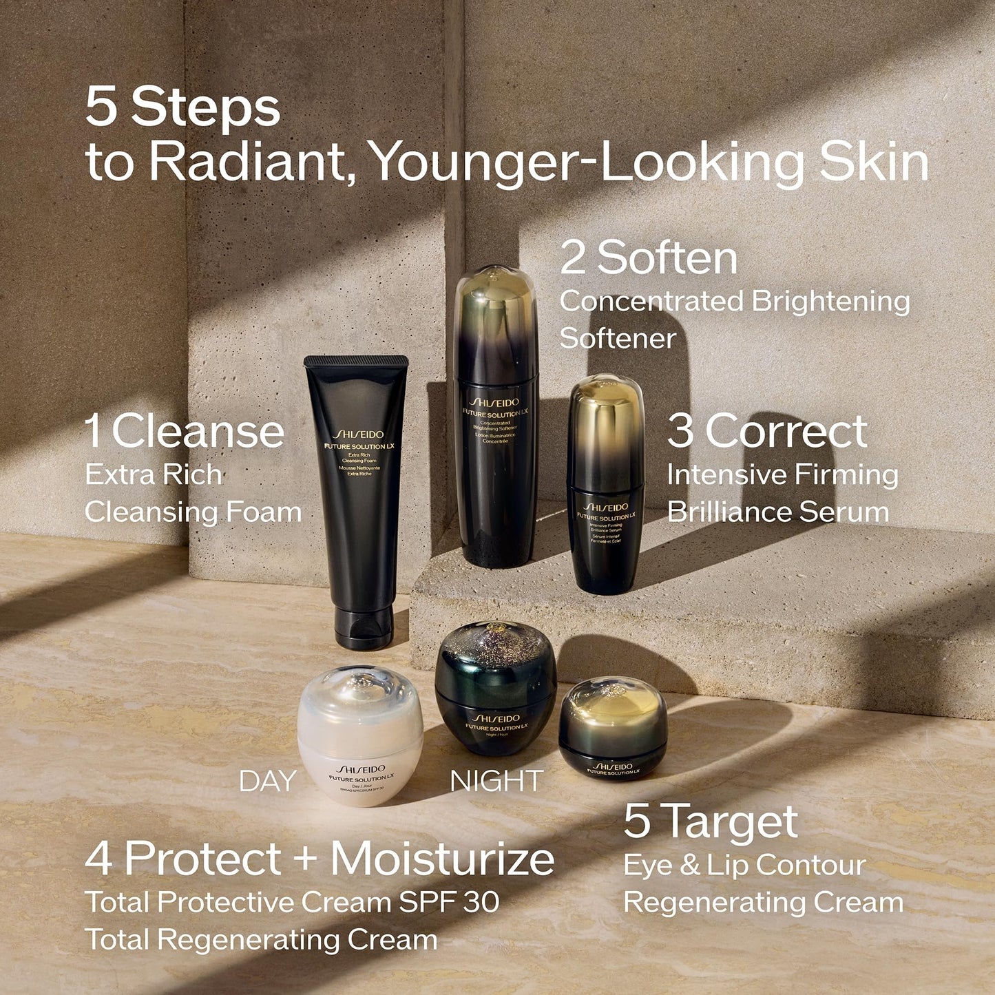 Shiseido Future Solution LX Intensive Firming Brilliance Serum Refill - 50 mL - Hydrates, Plumps & Firms Skin - Non-Comedogenic - All Skin Types Beauty & Personal Care Shiseido