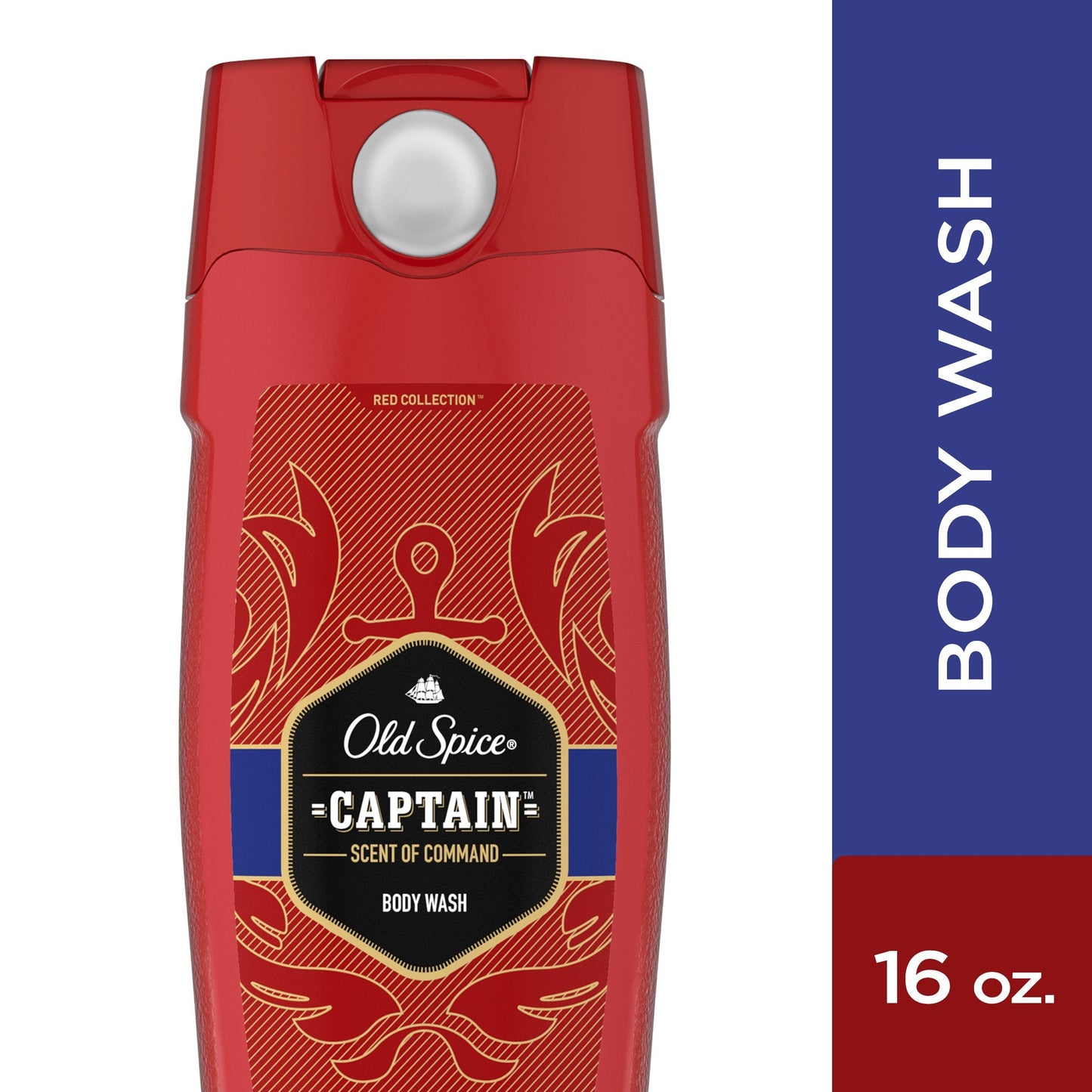 Old Spice Red Collection Body Wash for Men, Captain, 16 oz Beauty & Personal Care Old Spice