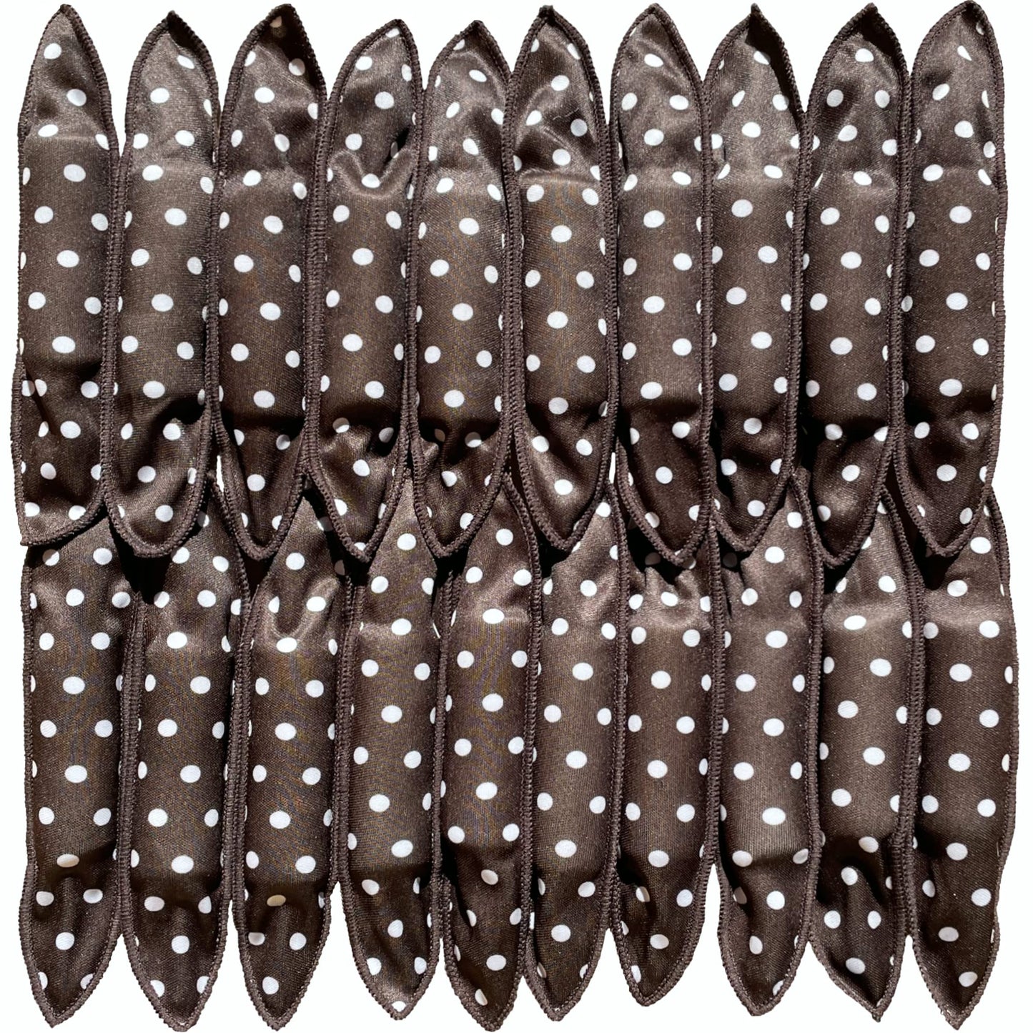 Aimin Soft Overnight Foam Curlers with Satin Sponge Rollers for Long Hair, No-Heat Curls (20 pcs, black) Beauty & Personal Care Aimin Hair